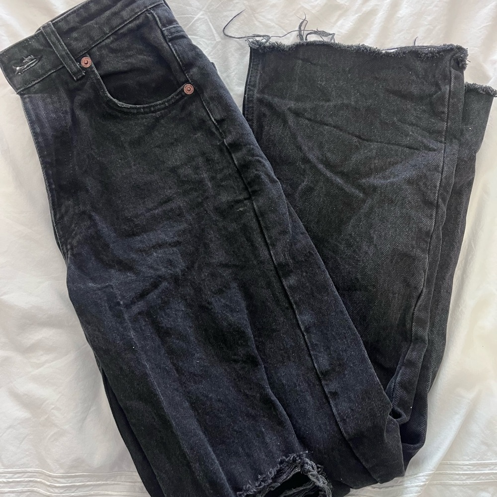 zara wide leg jeans
